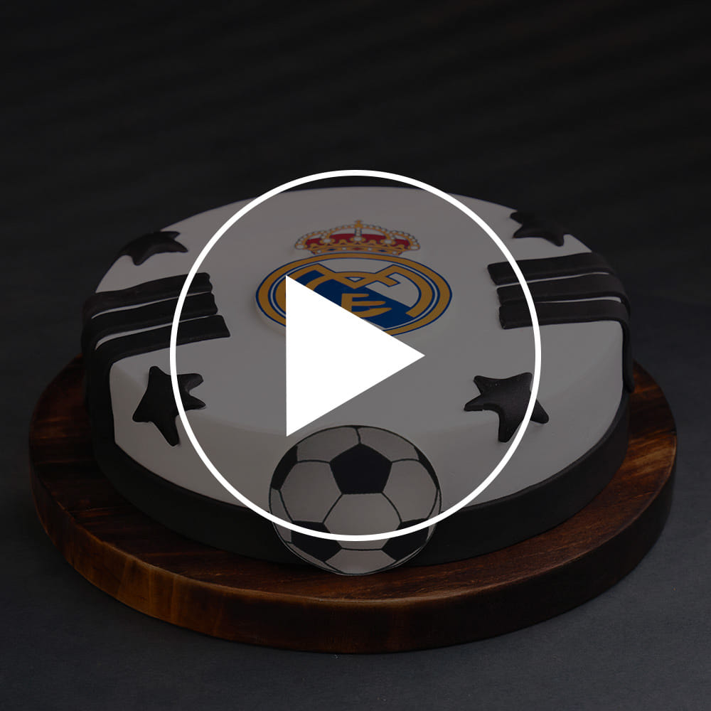 Hala Madrid Fan Cake