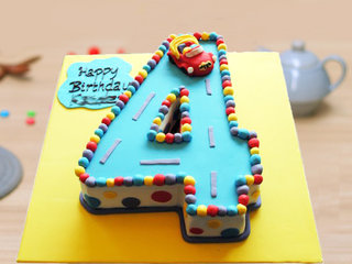 4 Number Cake - Buy Online Now