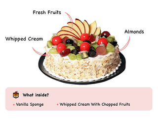 Fruit Cake | Order Fresh Fruit Cake Online | Fruit Cake Delivery @399