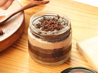 Choco Mud Single Jar Cake