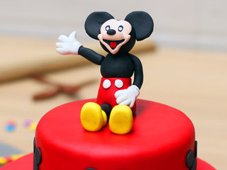 Mickey Mouse Theme Cake 