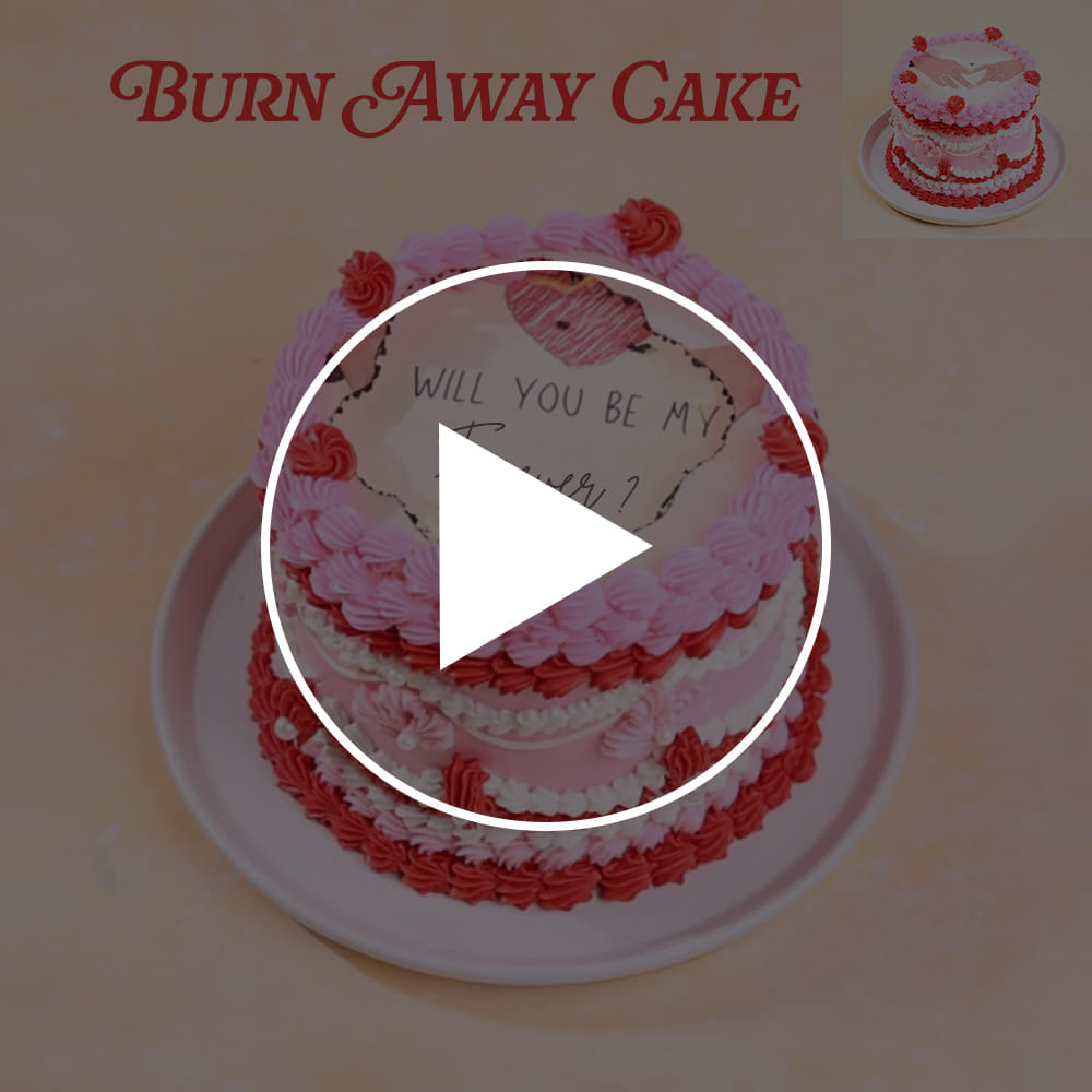Love Vintage Fire Cake