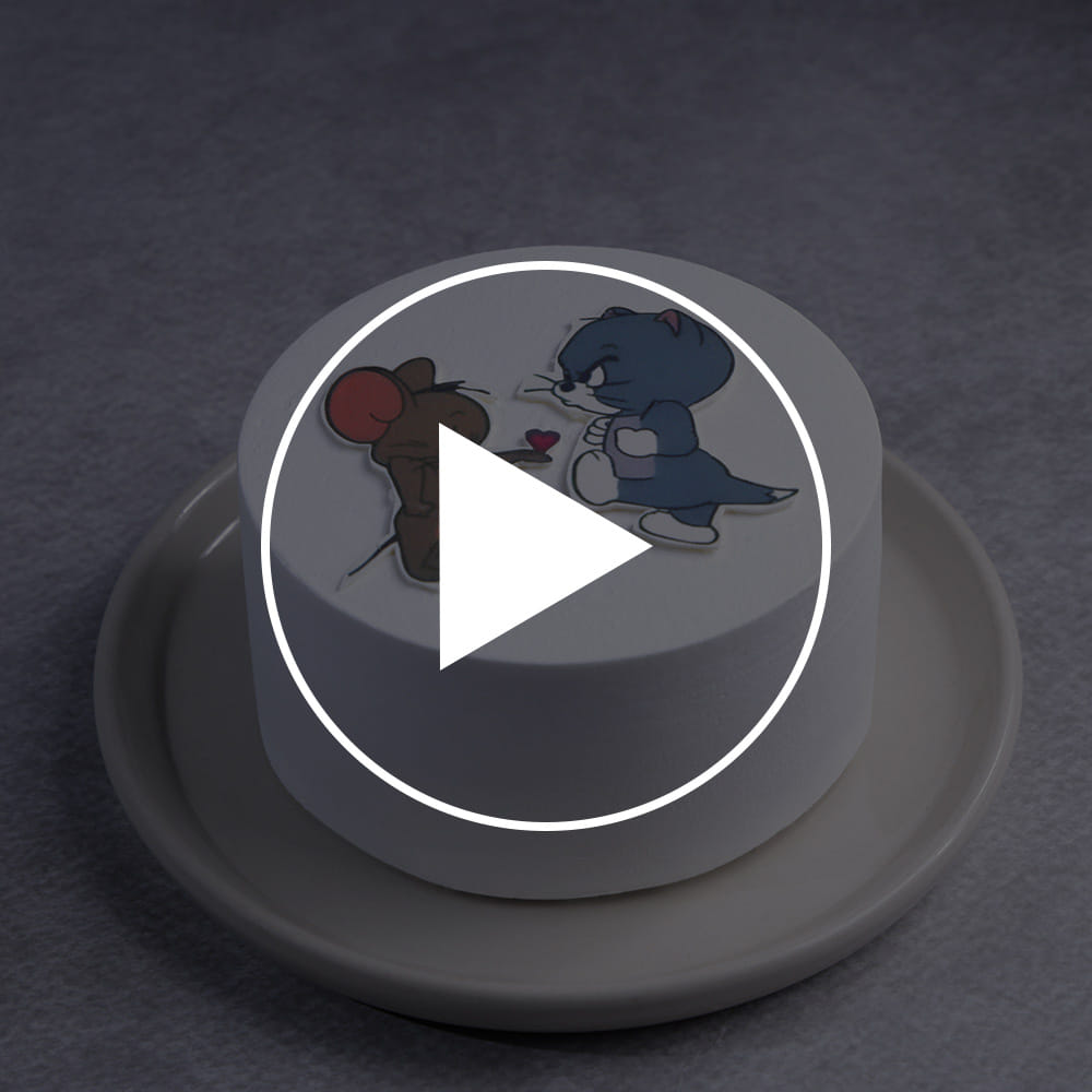 Tom N Jerry Bento Cake