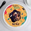 Happy New Year Photo Cake