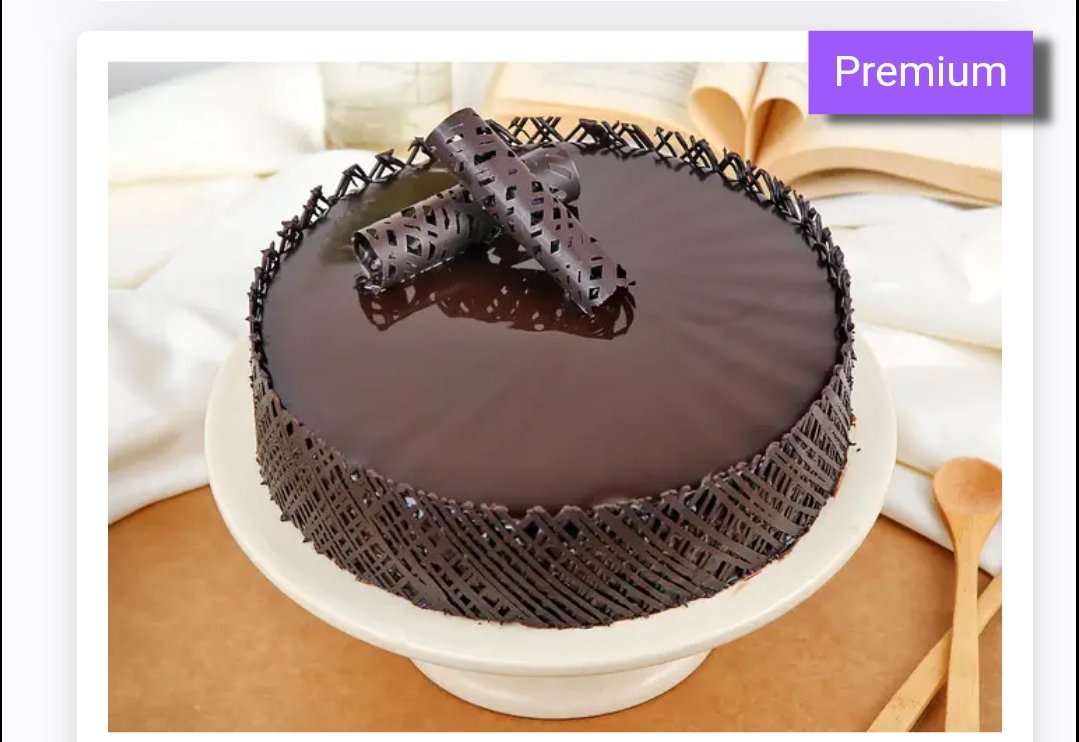 Buy Chocolaty Creamy Round Cake-Chocolate Truffle Cream Cake