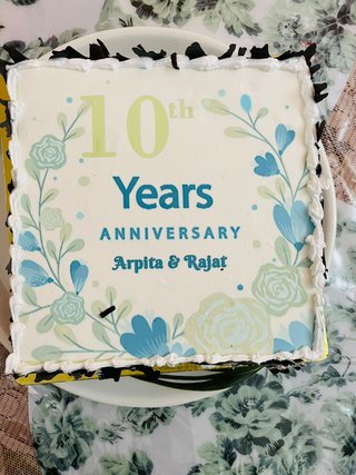 Fifth Anniversary Cake