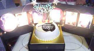 Surprise Birthday Cake Box