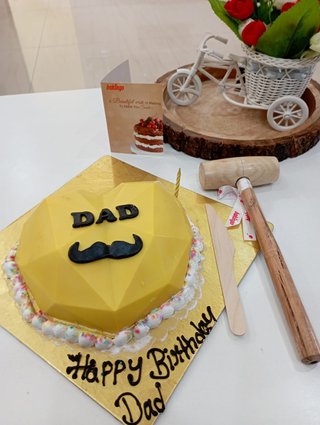 Dad Pinata Cake