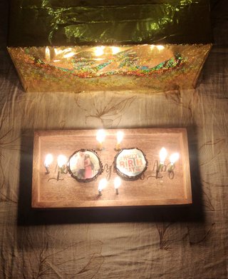 Happy Birthday Personalised Cupcakes 2 Pieces