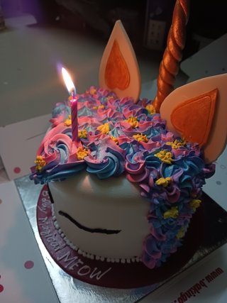 Lively Unicorn Cake