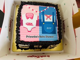 Adorable Theme Cake For Baby Shower