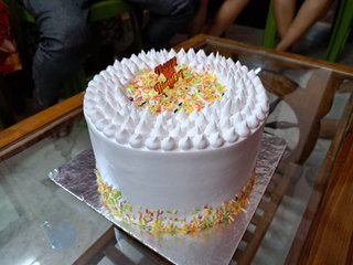 Rainbow Sprinkles Cake
