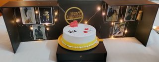 Anniversary Vanilla Surprise Cake Box