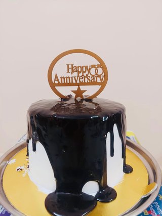 Chocolate Pull Me Up Anniversary Cake