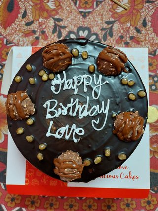 Chocolate N Ferrero Rocher Cake