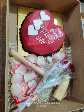 Heart Pinata Cake in a Box