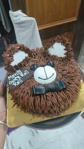 Bear Cream Cake