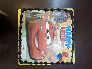 Car Bday Poster Cake