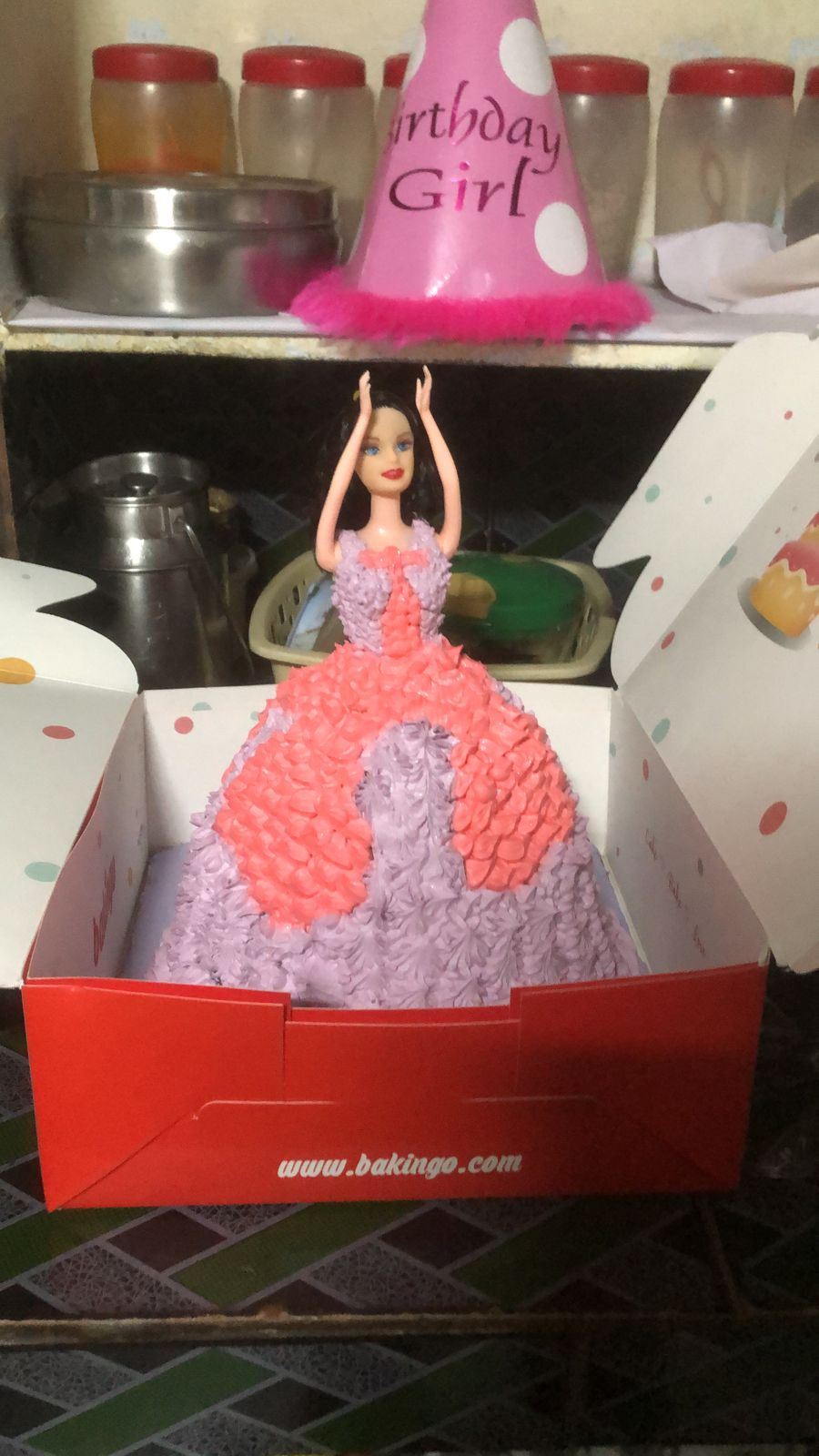 1960's Sindy Doll in a Box Birthday Cake | Susie's Cakes