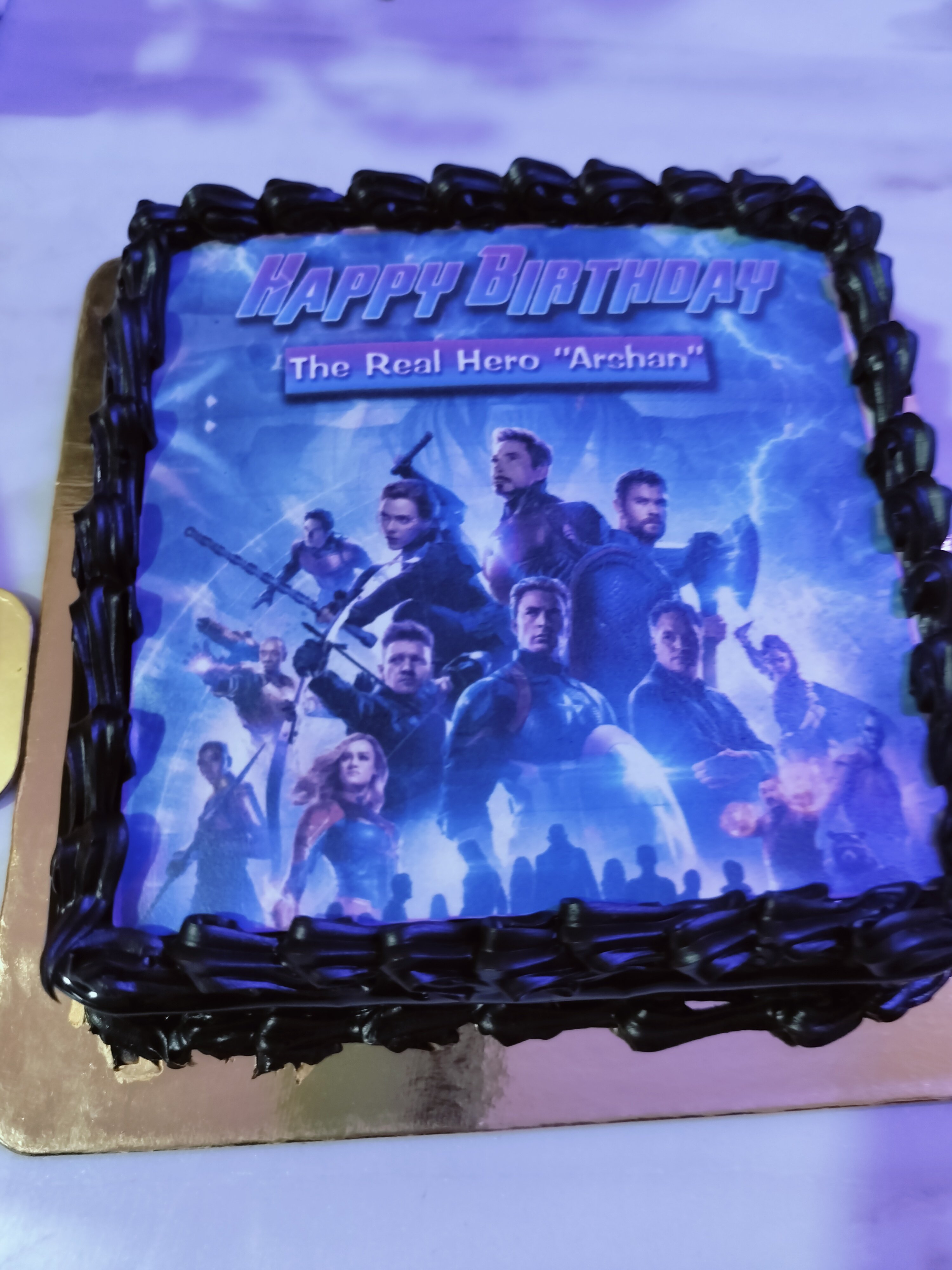 Avengers Endgame Edible Cake Image – The Caker's Pantry