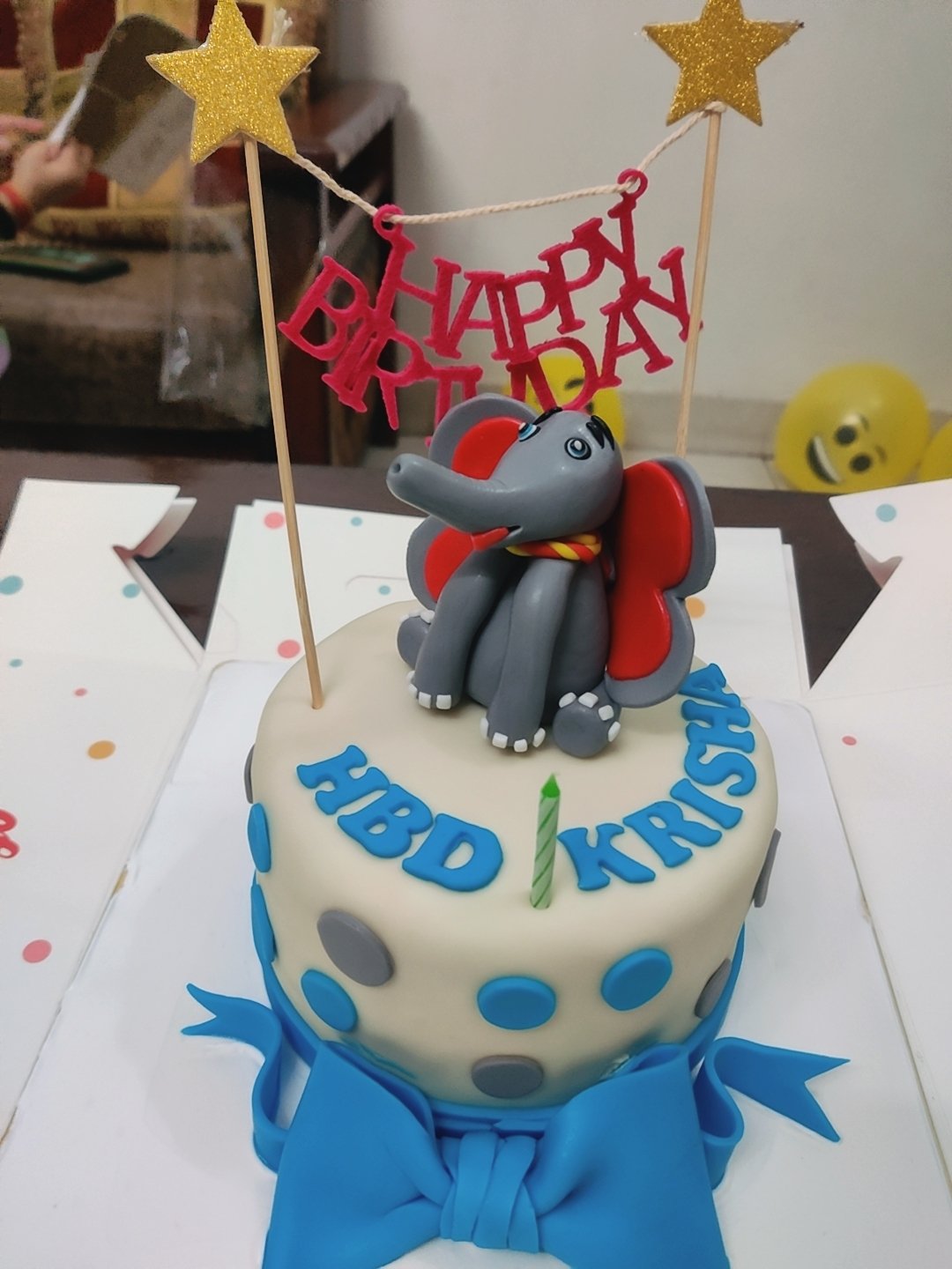 Ellie the Elephant Birthday Cake | Free Gift & Delivery