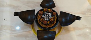 Tic Tock Ferrero Rocher Bomb Cake
