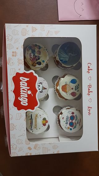 Personalised Birthday Cupcakes