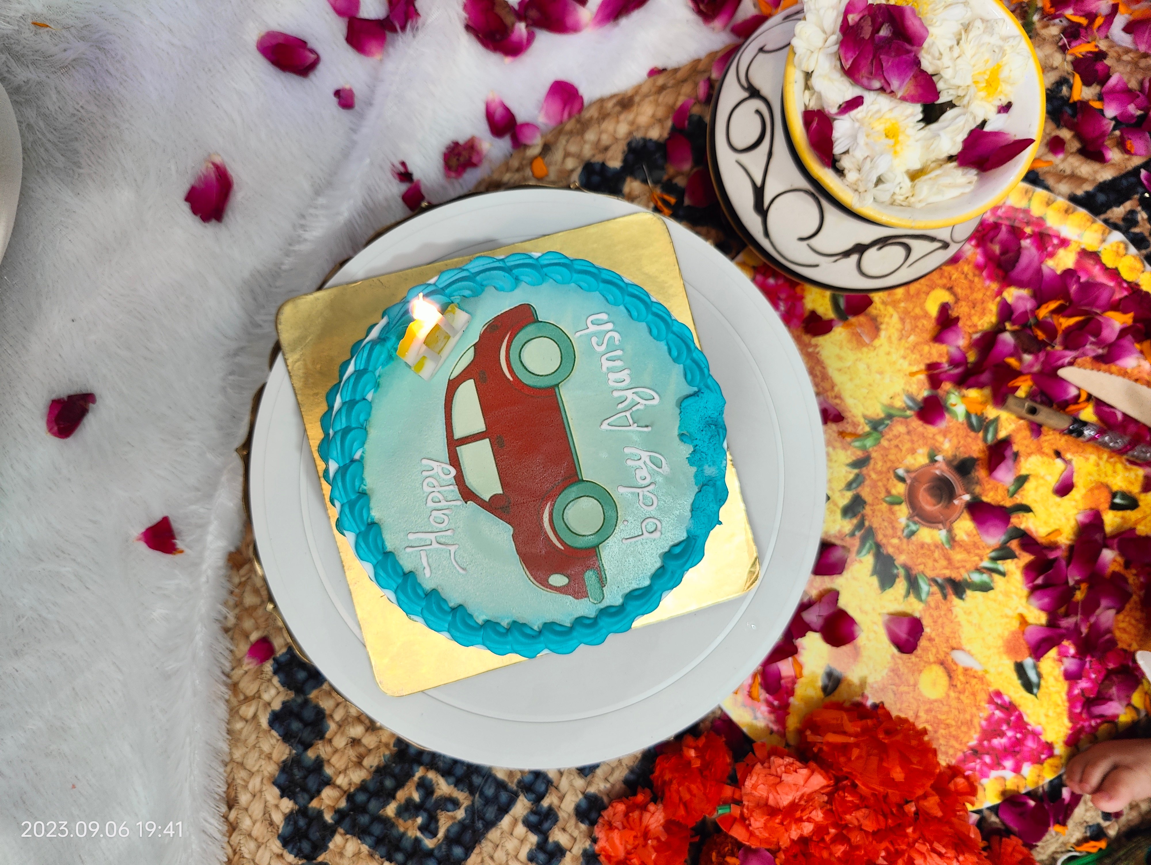 Cars Lightning McQueen and Mater Birthday Cake Topper (Unique Design) :  Toys & Games - Amazon.com