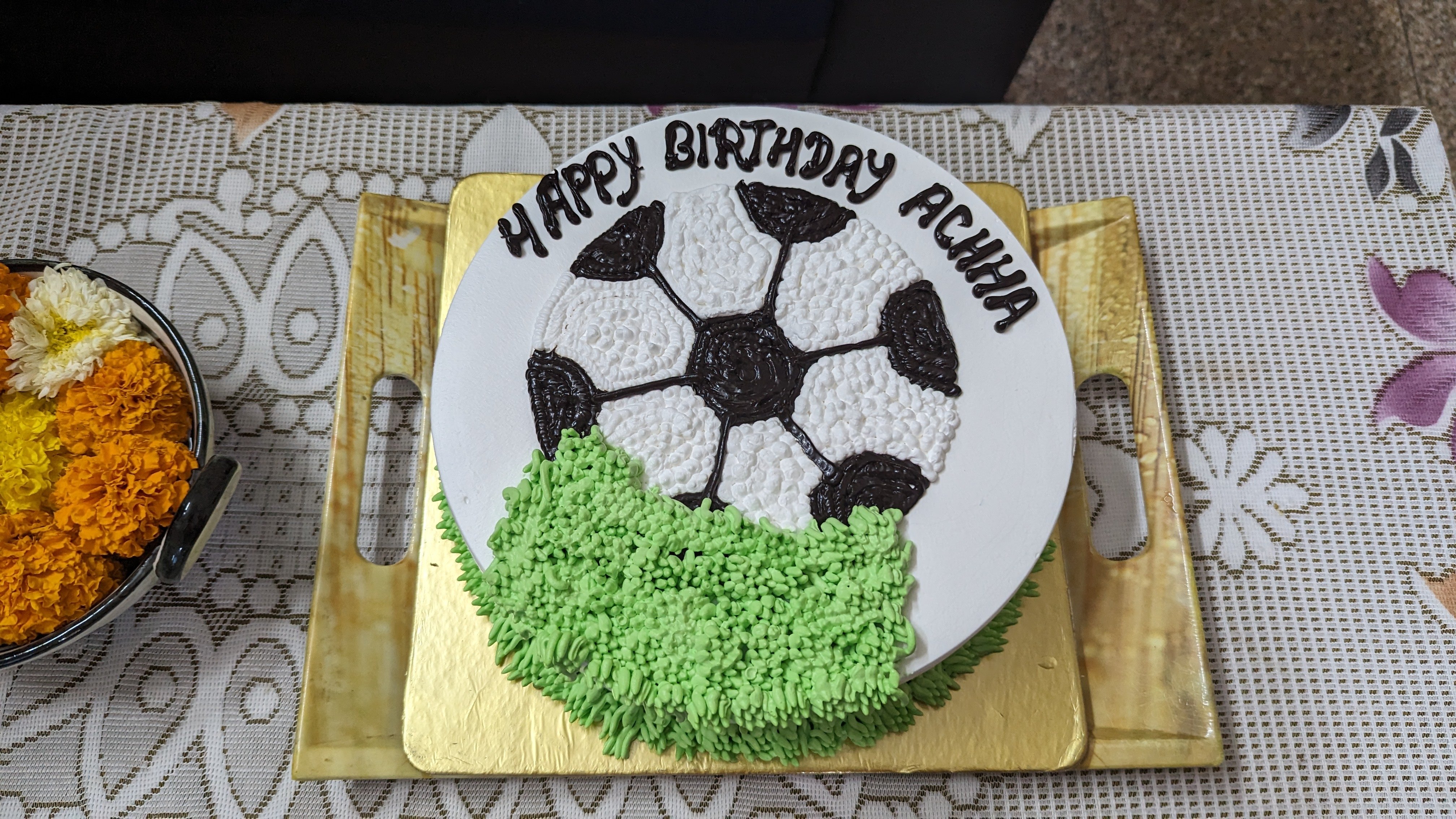 Football Theme Cake | Kids Birthday Cake | Buy Custom Cake