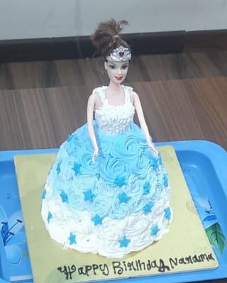Princess Barbie Cake