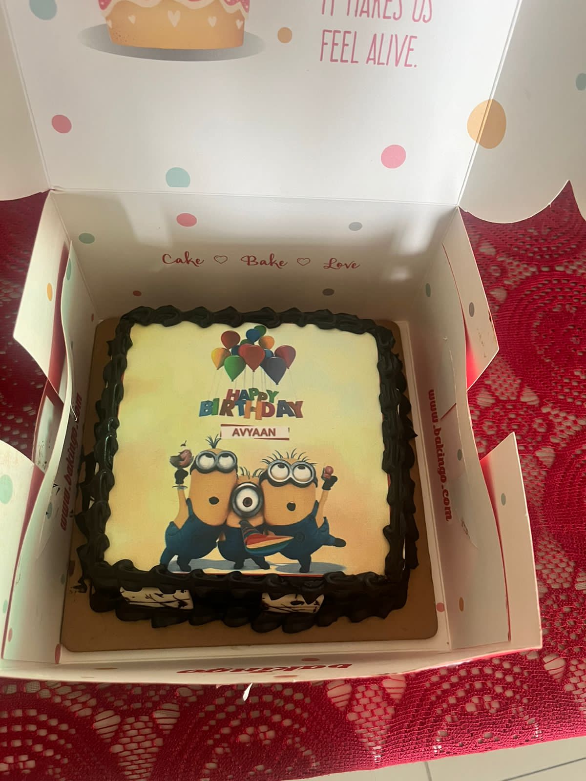 Best Minion Theme Cake In Hyderabad | Order Online