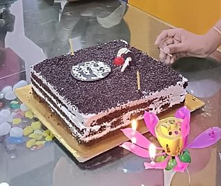 Square Choco Black Forest Cake
