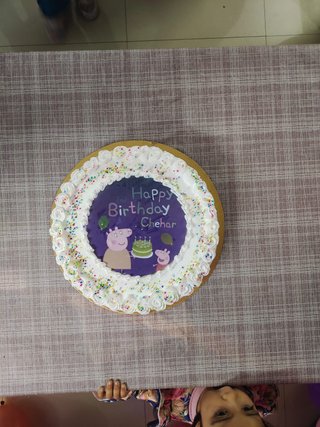 Peppa Pig Birthday Cream Cake