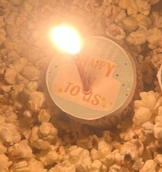 Happy Birthday Personalised Cupcakes 2 Pieces