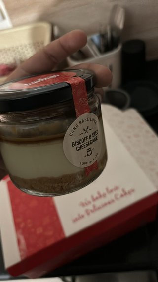 Biscoff Cheesecake Jar