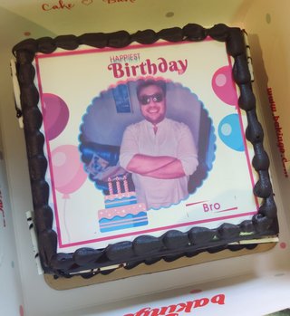 Photo Birthday Cake
