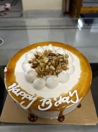 Coffee Walnut Cream Cake