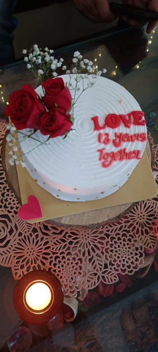 Love N Rose pinepple Cake