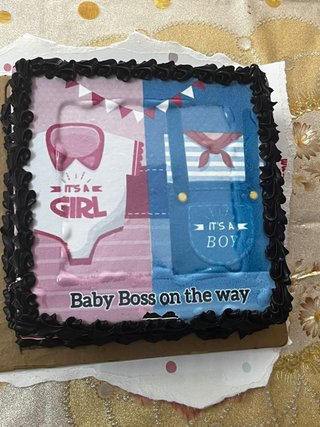 Adorable Theme Cake For Baby Shower