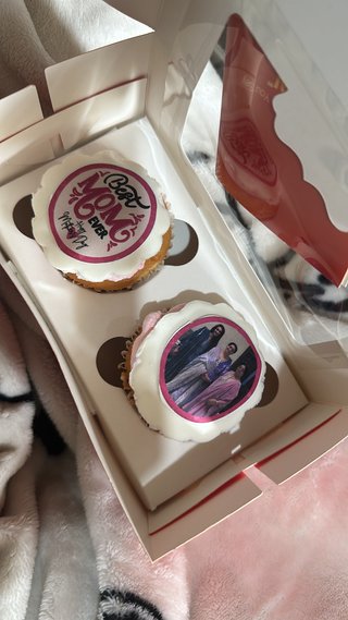 Best Mom Ever Photo Cupcakes