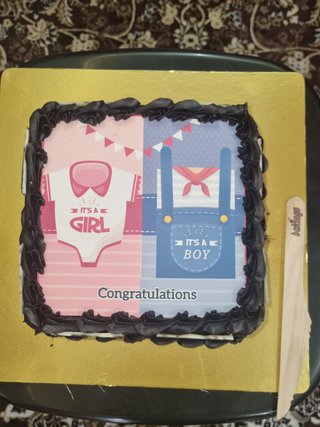 Adorable Theme Cake For Baby Shower