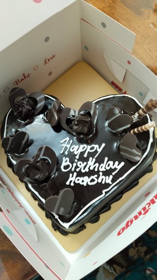 Hearty Chocolatey Anniversary Cake