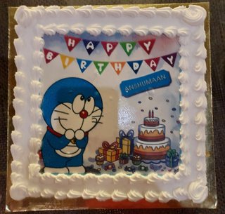 Doraemon Poster Cake