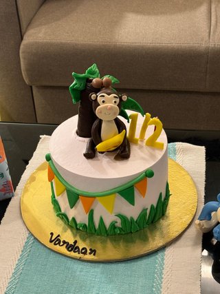 Monkey Mischief Cake