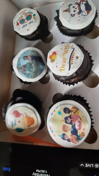 Personalised Birthday Cupcakes