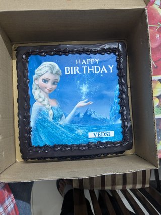 Elsa Ice Delight Cake
