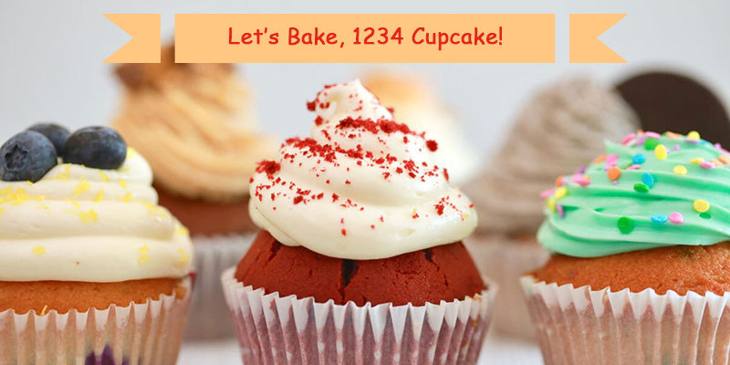 Let’s Bake, 1234 Cupcake!