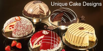 Nine Unique Cake Designs