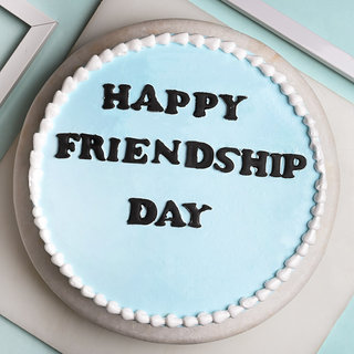 Blue Sky Pineapple Friendship Day Cake