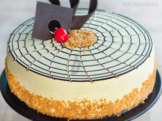 Zoom View of Butterscotch Cake